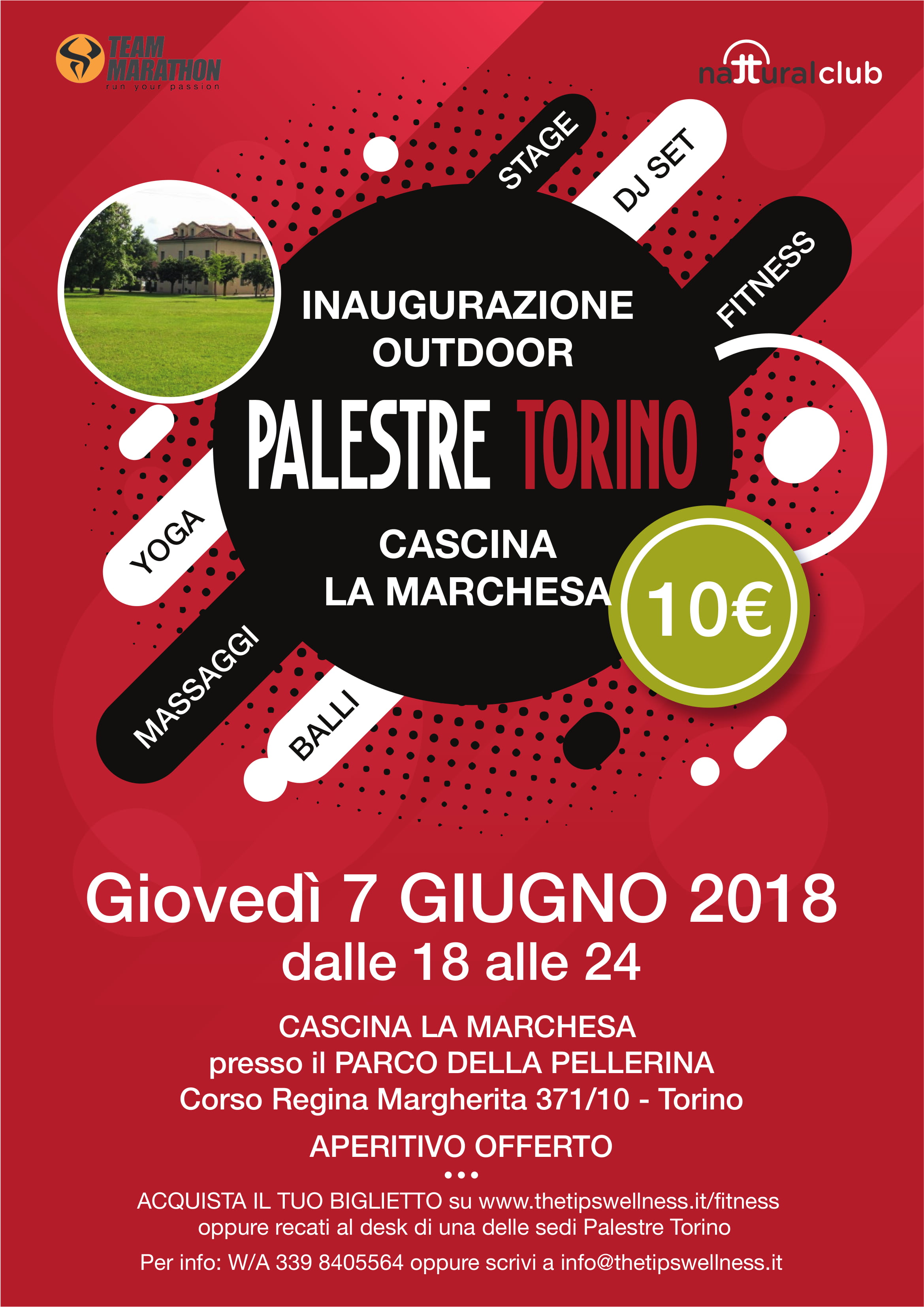 Torino, il 7 giugno, inaugurazione Outdoor Palestre Torino Cascina La Marchesa Torino, il 7 giugno, inaugurazione Outdoor Palestre Torino Cascina La Marchesa