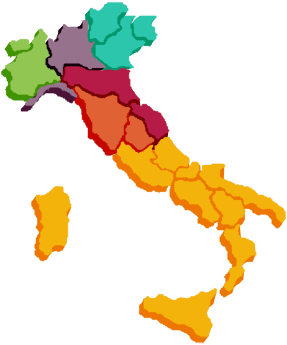 Mappa dell'Italia