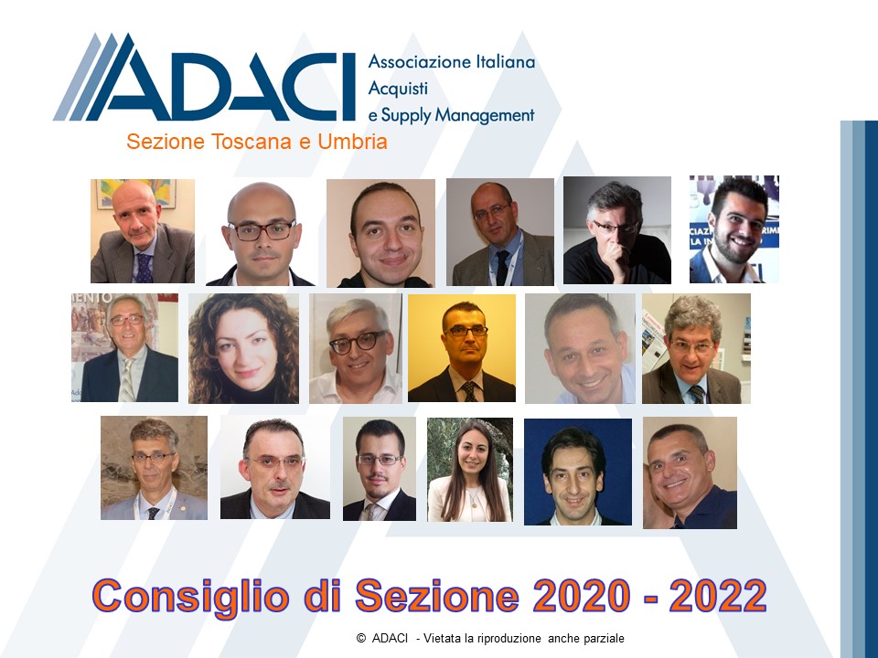 Consiglio Sezione Toscana 2020 - 2022